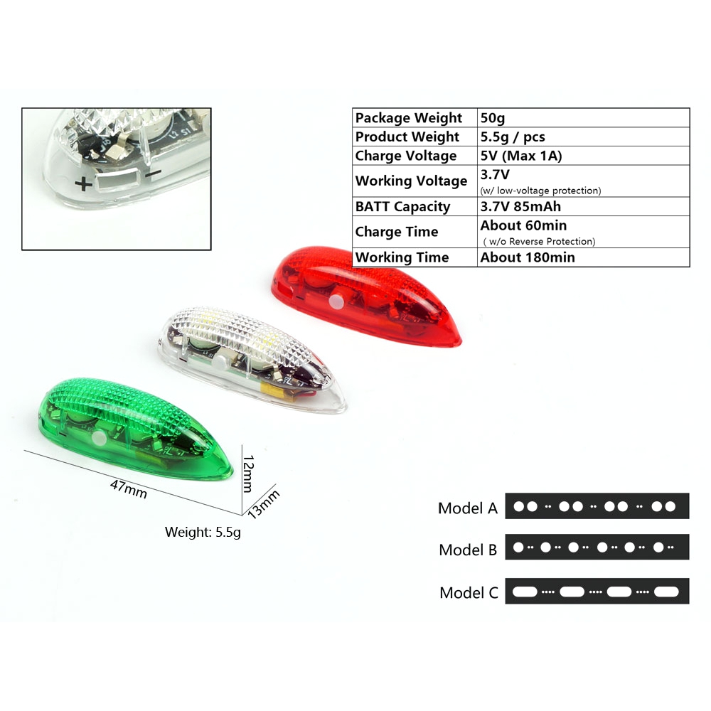 3-Stk-Drahtlose-LED-Nachtlicht-mit-integriertem-Akku-und-Controller-fuumlr-RC-Flugzeug-1314241-5